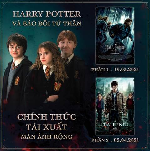 Harry Potter officially reunites with Vietnamese audiences on the big screen after 10 years!